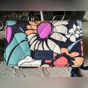 Vera Bradley Ultralight RFID Wristlet Bag, Santa Fe Sun